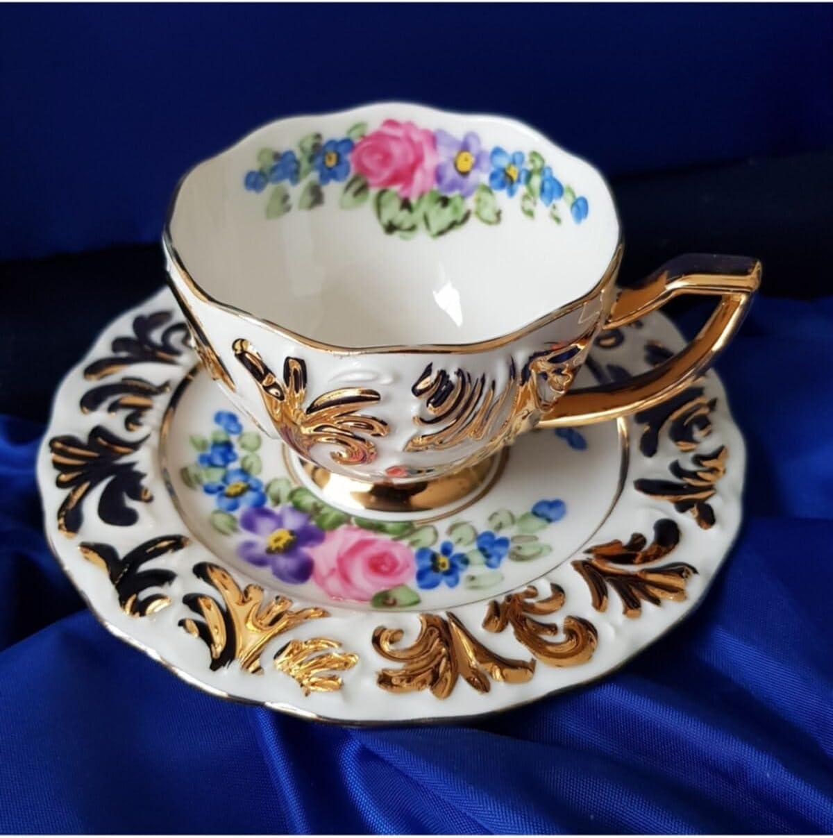 SODEF Coffee Cup Single Porcelain White Classic Style Turkish Coffee Espresso Demitasse Cup, 2 Piece Set - NoColor-b4675ea7, One Size