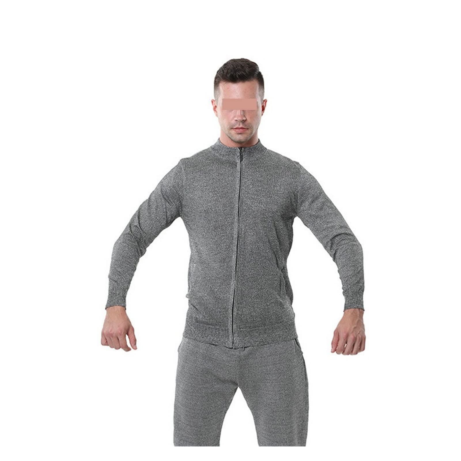 Ropa a prueba de cortes PE/HPPE, traje con cremallera, chaqueta resistente a las puñaladas fuerzas especiales, ropa anticorte, corte antimordidas Alta resistencia(L175)