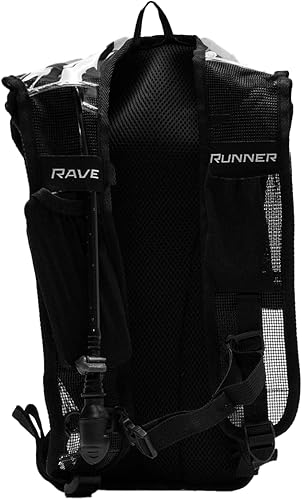 Miniatura 7 de GenZ - Paquete de hidratación transparente para exteriores  Paquete de hidratación Rave, bolsa de agua para festivales, Hydropack Rave, antirrobo