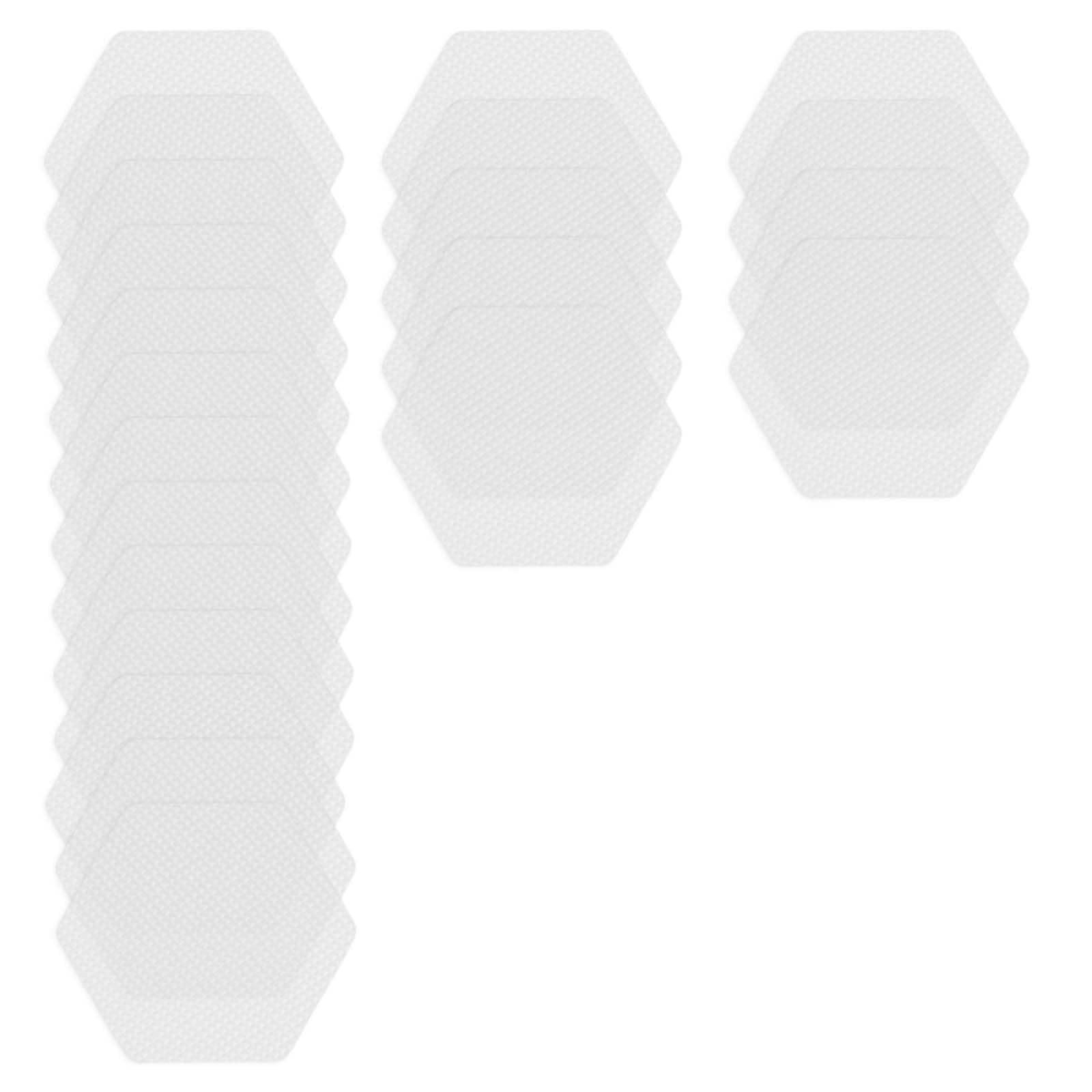 Kemay Transparent Premium Non Slip Bath Stickers, Anti Slip Shower Stickers For Bathtub, Self-Adhesive Safety Treads, Anti Skid Tape For Bathroom Floors, Stairs And Slippery Surfaces