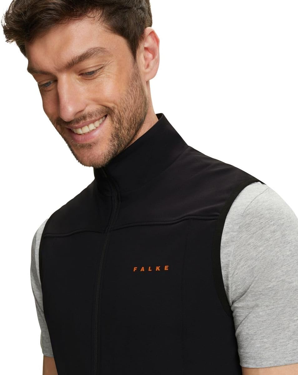 FALKE Men's TK Hiking Vest, Black (Black 3000), L, 1 Piece