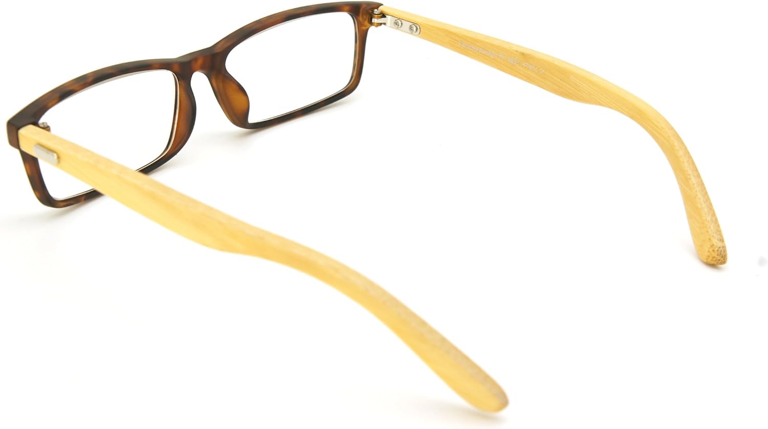 NEW ColorViper Real Tree Bamboo wood Temples Reading Glasses (2971 matte tortoise/real wood tempe, 1.00)