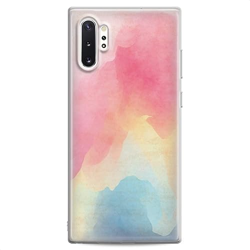 Funda compatible con Samsung S24 S23 FE S22 Plus S21 Ultra S20+ S10 Note 20 S10e S9 Slim Fit Clear Blue Design Print Cute Girls Flexible Silicone