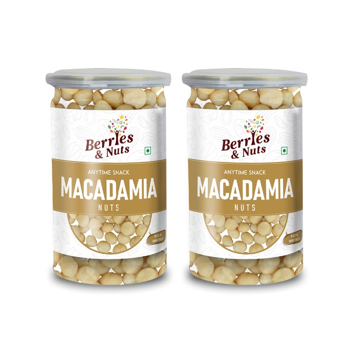 Berries And Nuts Premium Jumbo Macadamia Nut Kernels | 340 Grams | 2 Bottle of 170 Grams (B0B49YR15N) Amazon Price History, Amazon Price Tracker