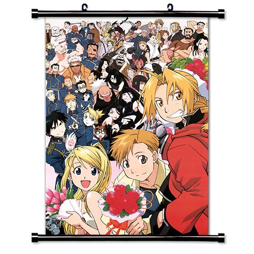 Full Metal Alchemist Anime Fabric Wall Scroll Poster 16 X - Main Image