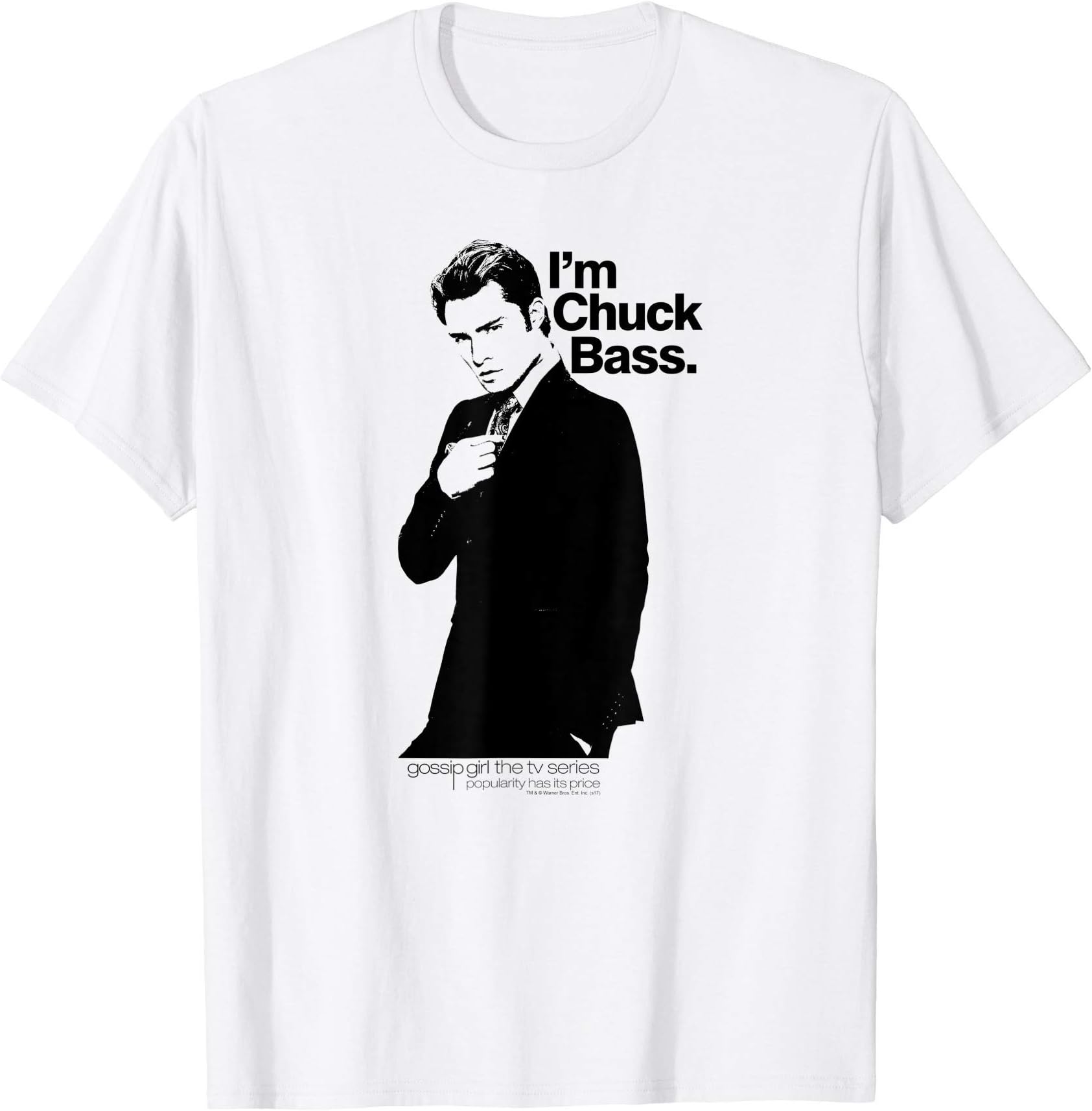 Warner Bros.Gossip Girl I'm Chuck Bass T-ShirtOEKO-TEX STANDARD 100