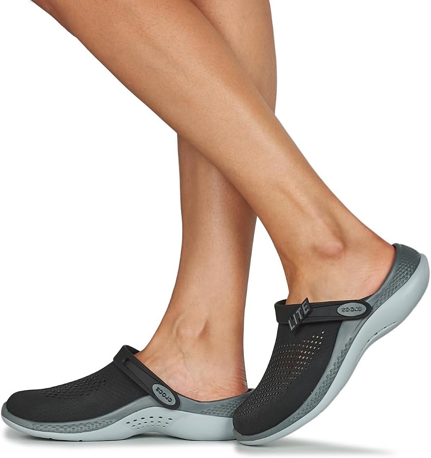 Crocs 206708-0DD-M4W6 LiteRide 360 Clog Black/SGy Black/Slate Grey