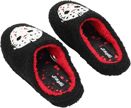 Miniatura 3 de Bioworld Friday the 13th Jason Voorhees - Pantuflas para hombre