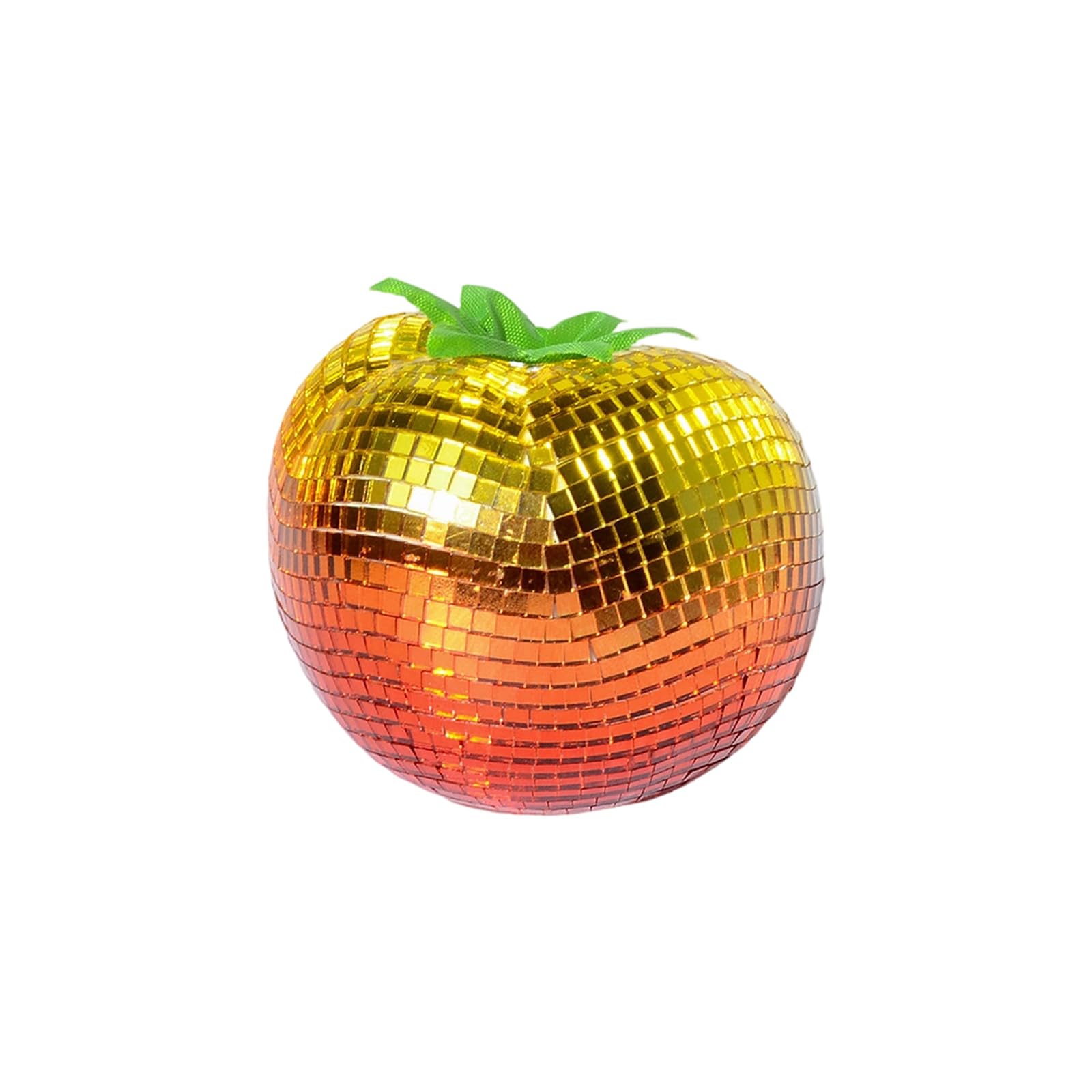 Ball Mirrored Glass Discos Pear/Tomato/Carrot/Pepper Light Reflectings Disco Ball Decors Desktop Decors Disco Pear