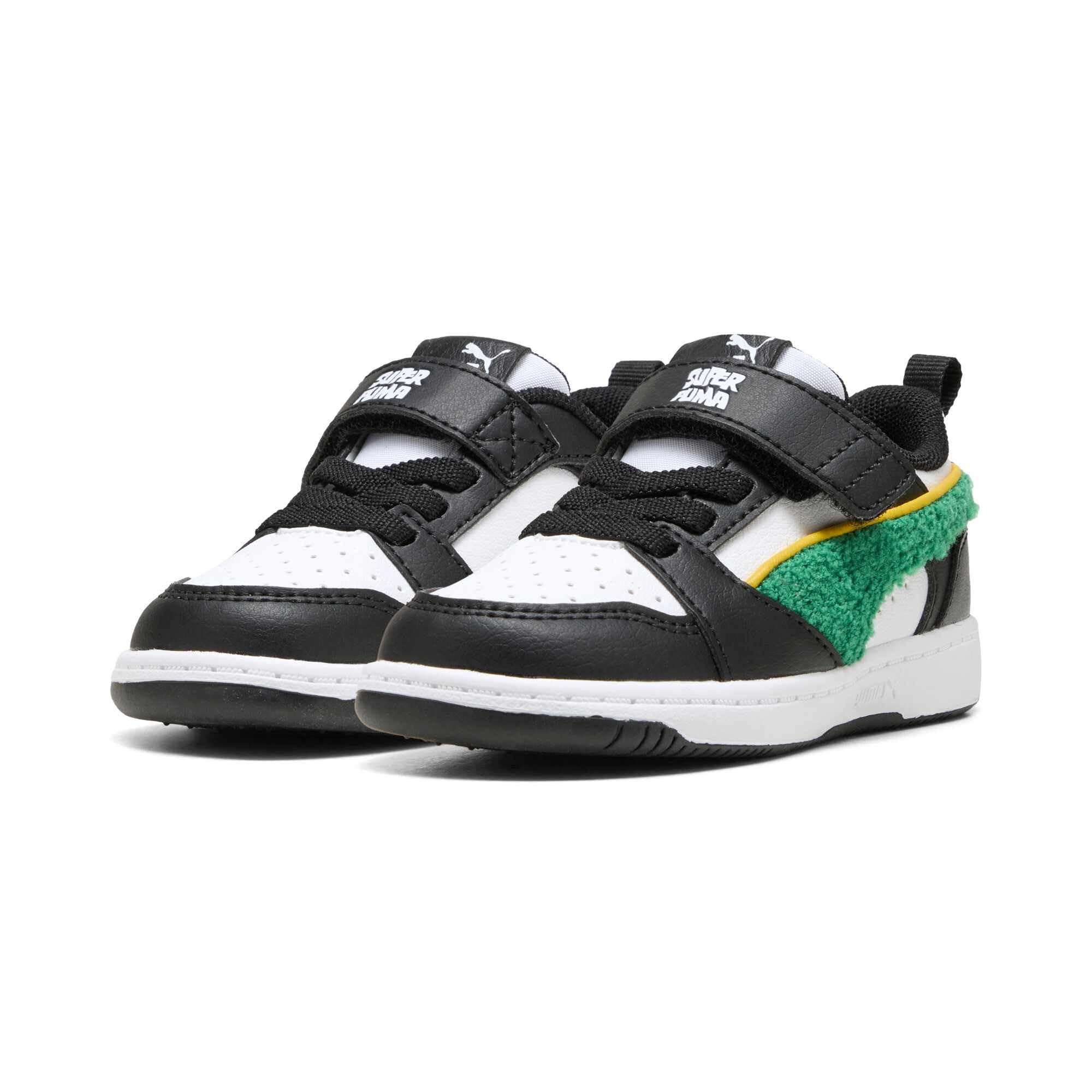 PUMA Uniseks - niemowlęta Puma Rebound V6 Lo Super Puma Ac+ InfAdidasy