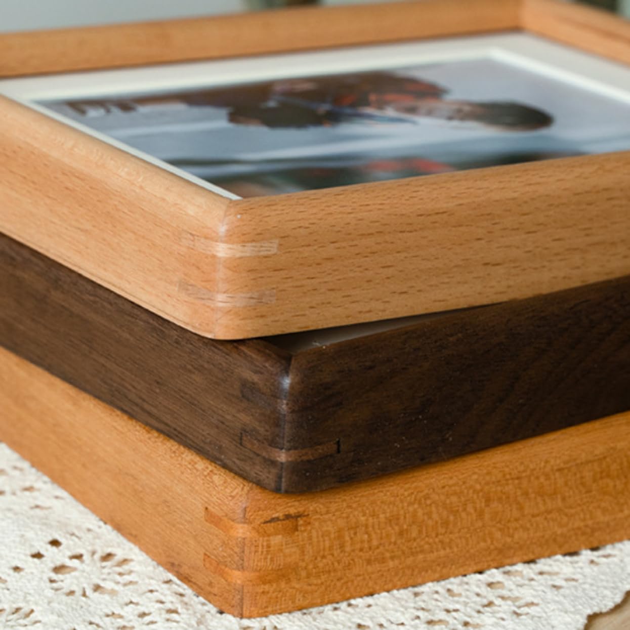 Amazon.co.jp: [LSDZW] フォトフレーム 木製 おしゃれ A3 オシャレ