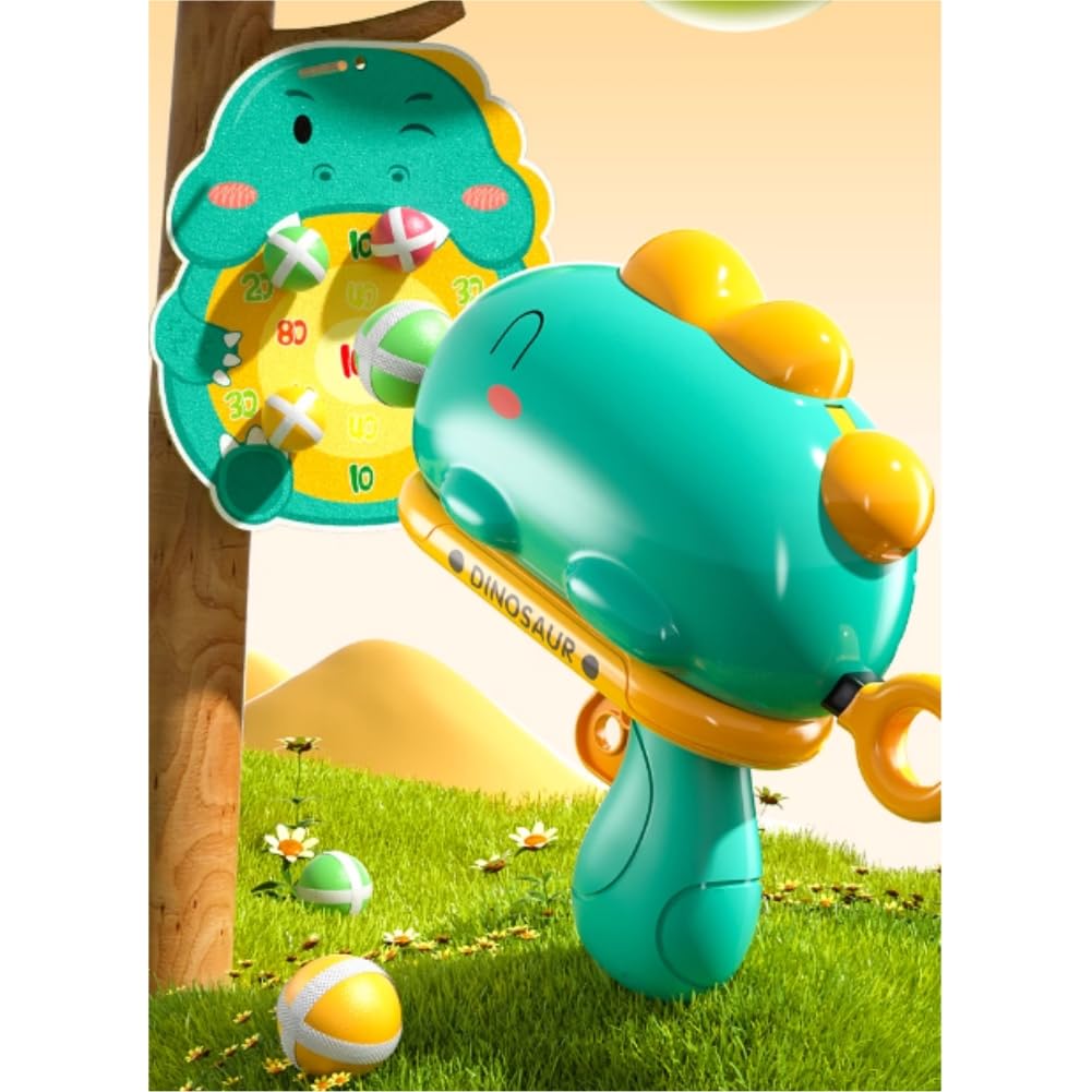 Amazon.co.jp: Ulet ターゲット ボール 恐竜 射的セット 【四肢の協調