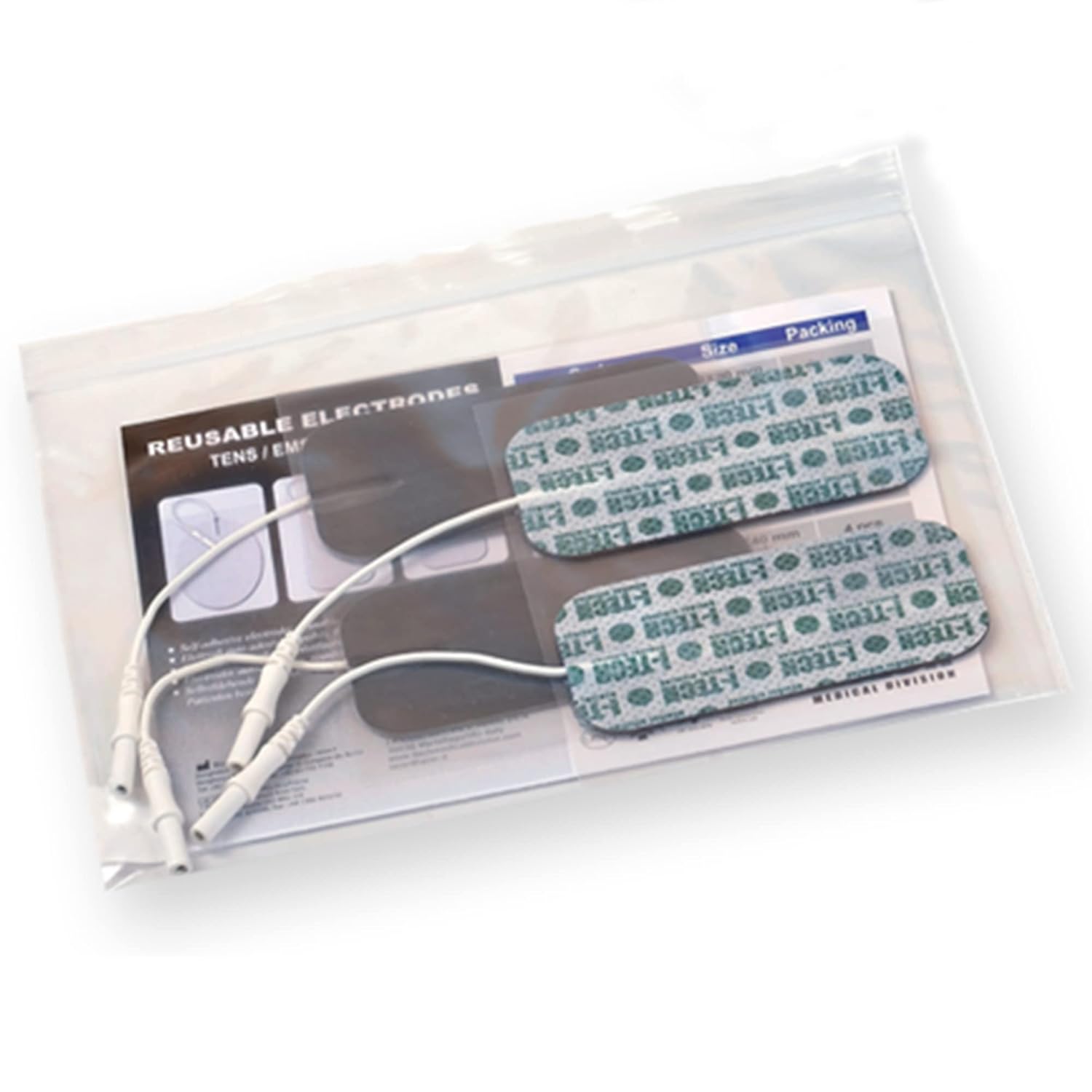 Pack of reusable pre-gelled electrodes
