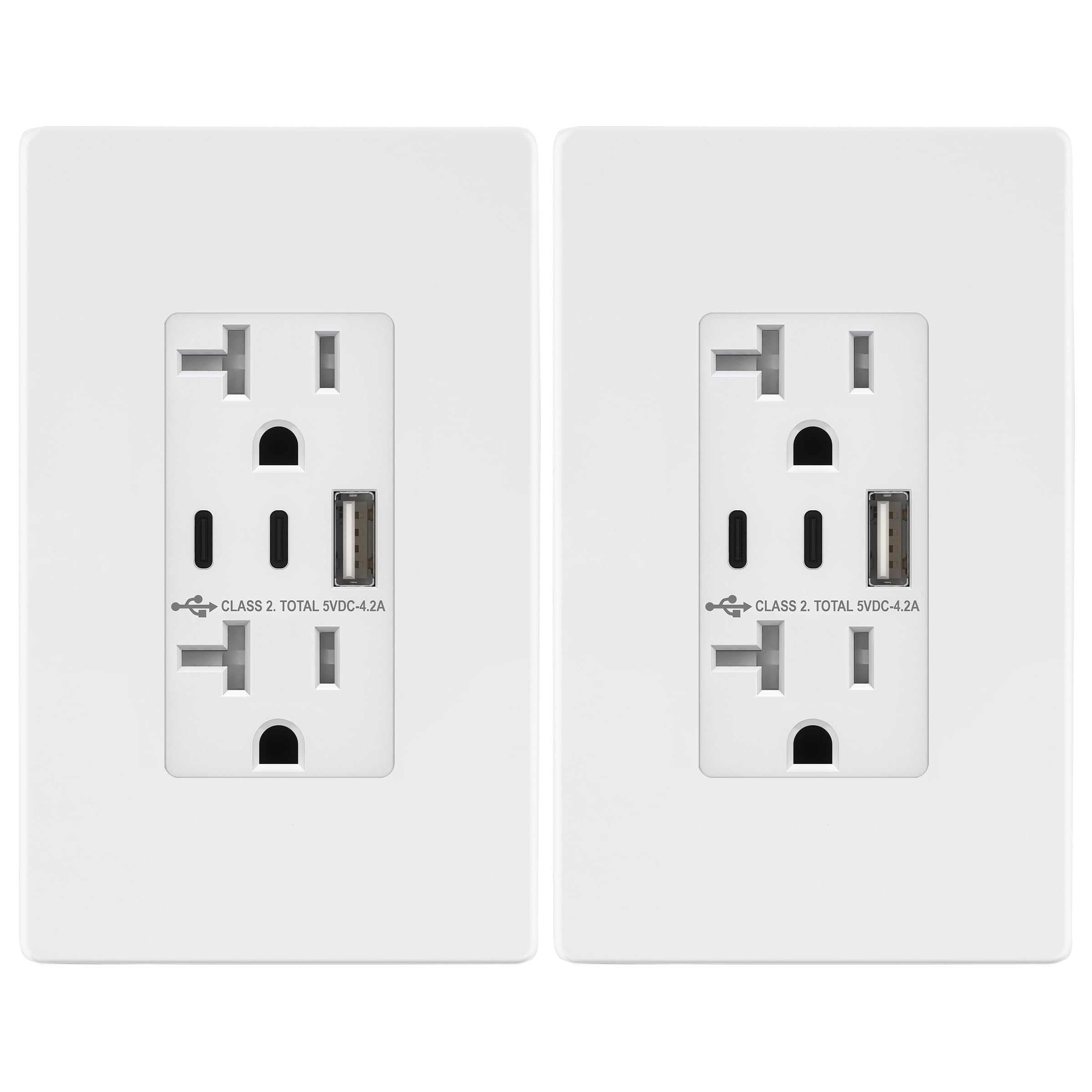 TOPGREENER USB Outlet - Charge 3 Devices! -22