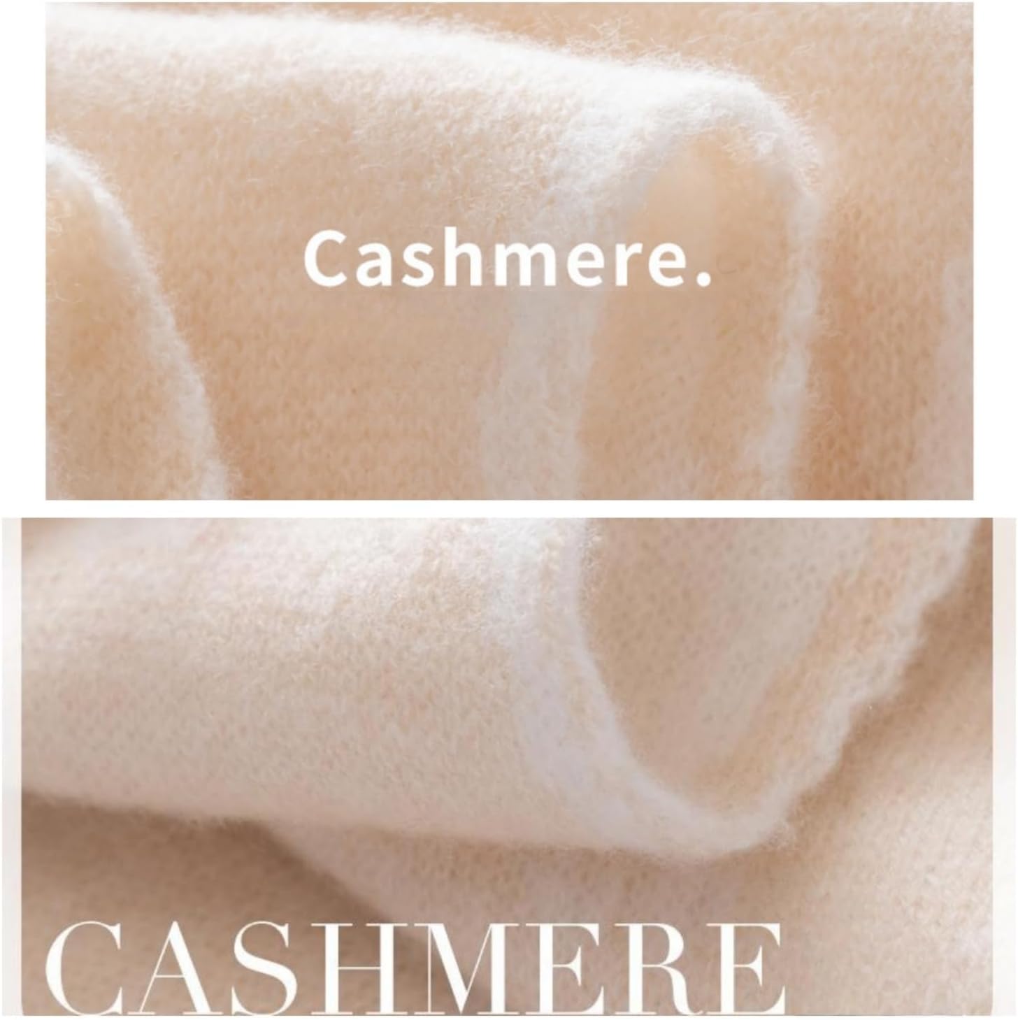 cashmere Knit Triangle Scarf for cashmere Women Head Scarf Neckerchief Aesthetic Accessories Streetwear Triangle Shawl - Image 6