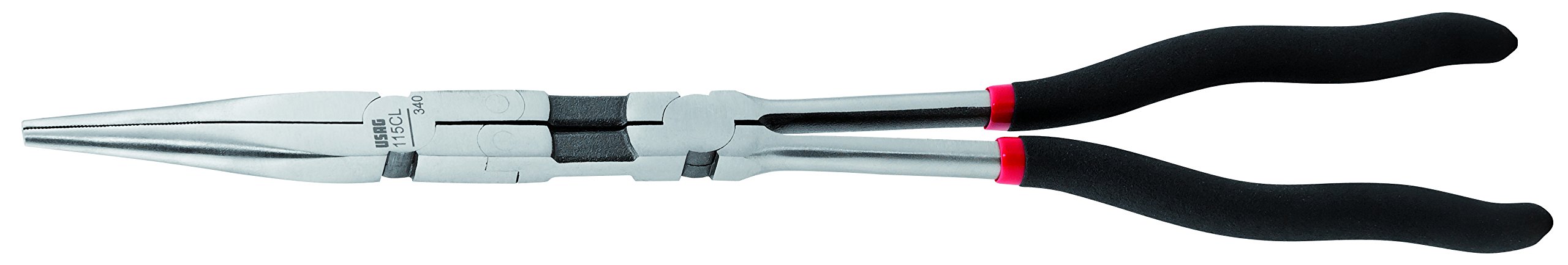 USAG 115 CL - Pinza doppio snodo a becchi mezzotondi dritti 01150020