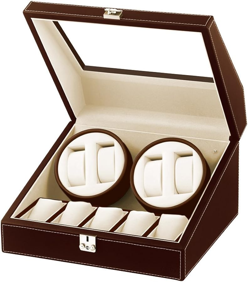 エスピーアイ 合皮4連ワインディングマシーン ブラウン SP43014LBR Amazon | [エスピーアイ]SPI 合皮4連ワインディングマシーン ブラウン