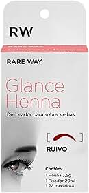 RARE WAY GLANCE HENNA RUIVO 3,5G