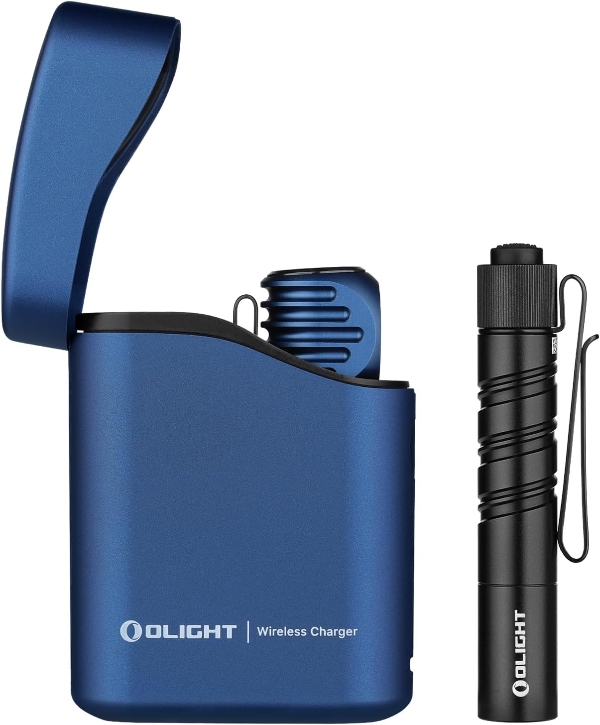 OLIGHT Perun 3 Mini Premium Headlamp 1250 Lumens with Type-C Charging Box, Rechargeable Headlight with Red Light Bundle with I3T 2 EOS Pocket EDC Flashlight, 200 Lumens Compact Bright