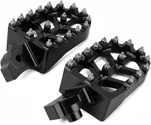 Miniatura 4 de AnXin Estribos para pies, reposapiés, pedales CNC para Z50R 80-99 XR50R 00-03 XR70R 97-03 XR80R XR100R 85-03 CRF80F CRF100F 04-13 motocicleta negro