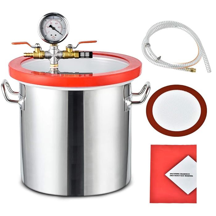 Buy Vacuum Chamber Mini 3 Quart(3.63L) Stainless Steel Vacuum Chamber