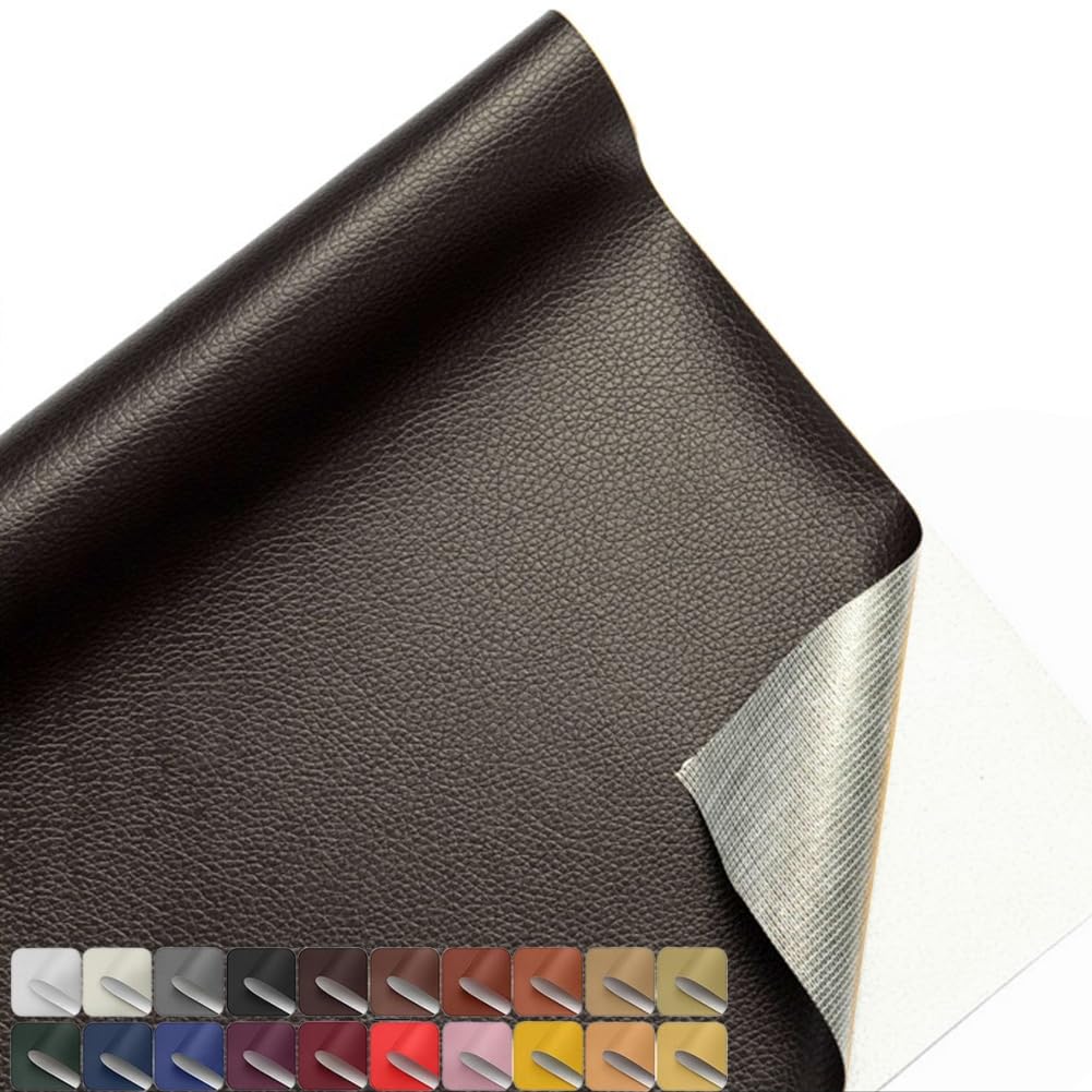 20 X 78 Inches Leather Repair Kit for Furniture, Waterproof Leather Tape Patch Couch Covers Car Seat Repair Self Adhesive Leather Repair Kit