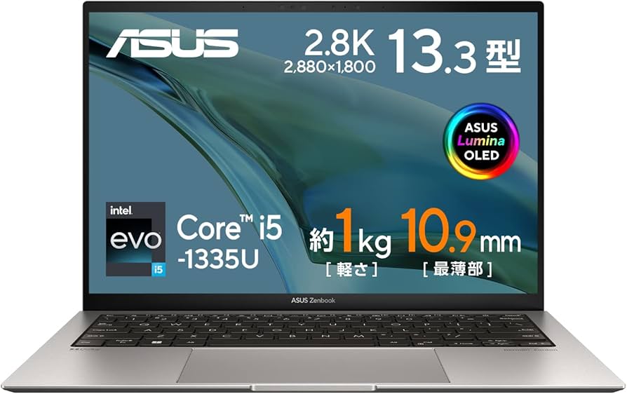 Windowsノート本体 ASUS Zenbook S 13 OLED UX5304VA  1335U ASUS Zenbook S 13 OLED (UX5304)｜Laptops For Home｜ASUS USA