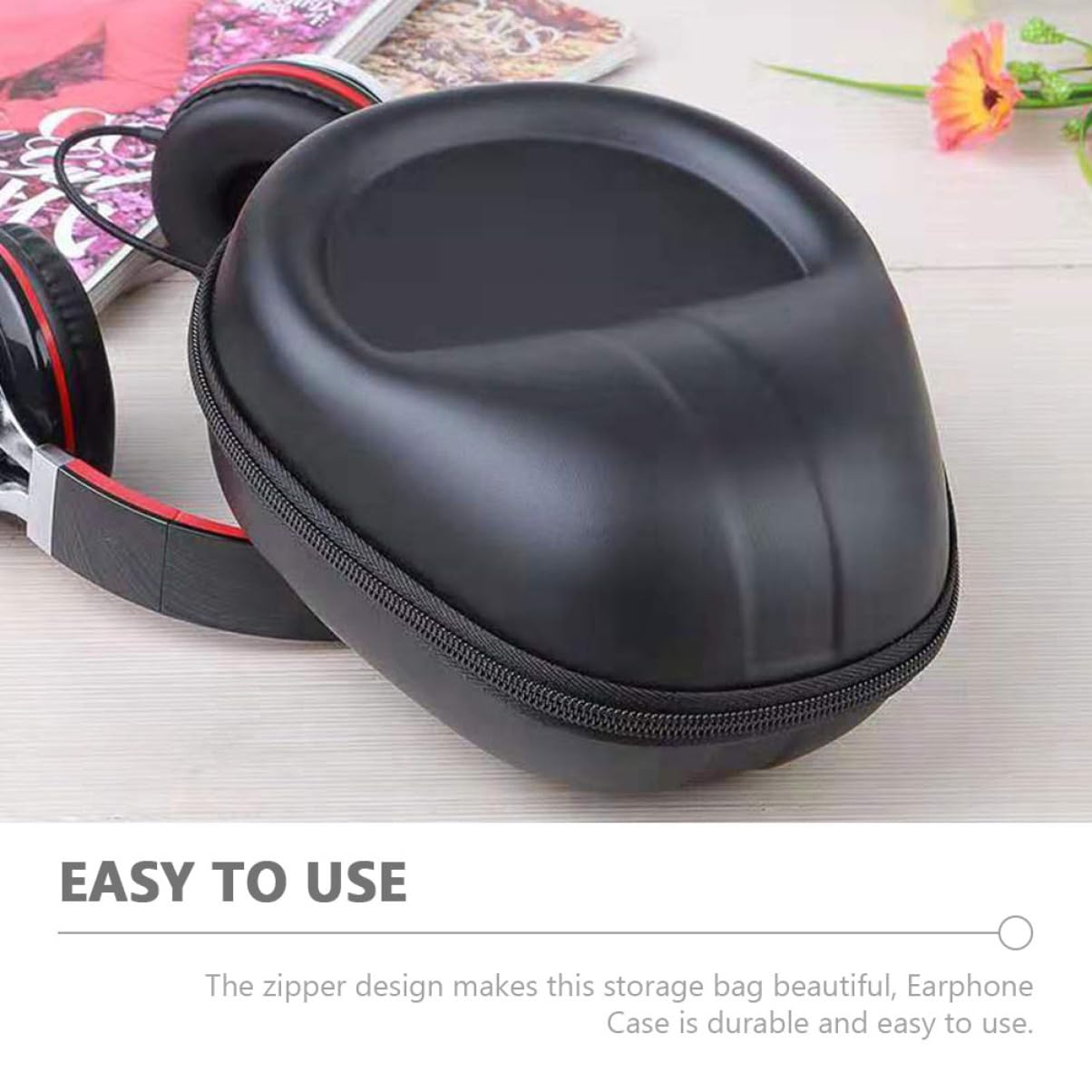Gadpiparty 3piezas Estuche Protector para Auriculares Bolsa De Almacenamiento Portátil Cierre De Cremallera Organizador De Accesorios Digitales Compacto y Duradero