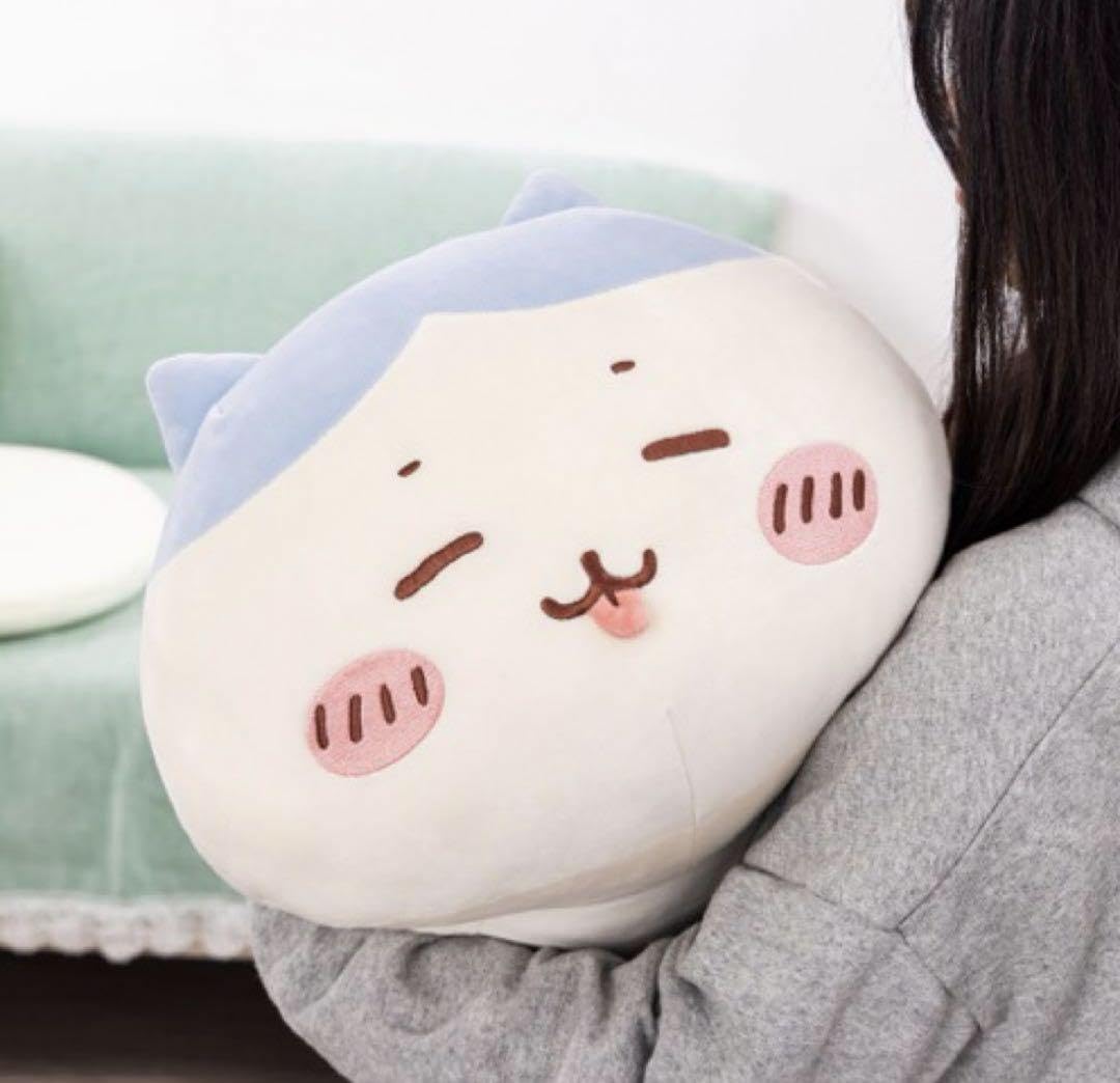 Amazon.co.jp: ちかわ マシュマロみたいな寝そべり抱きぬいぐるみ 