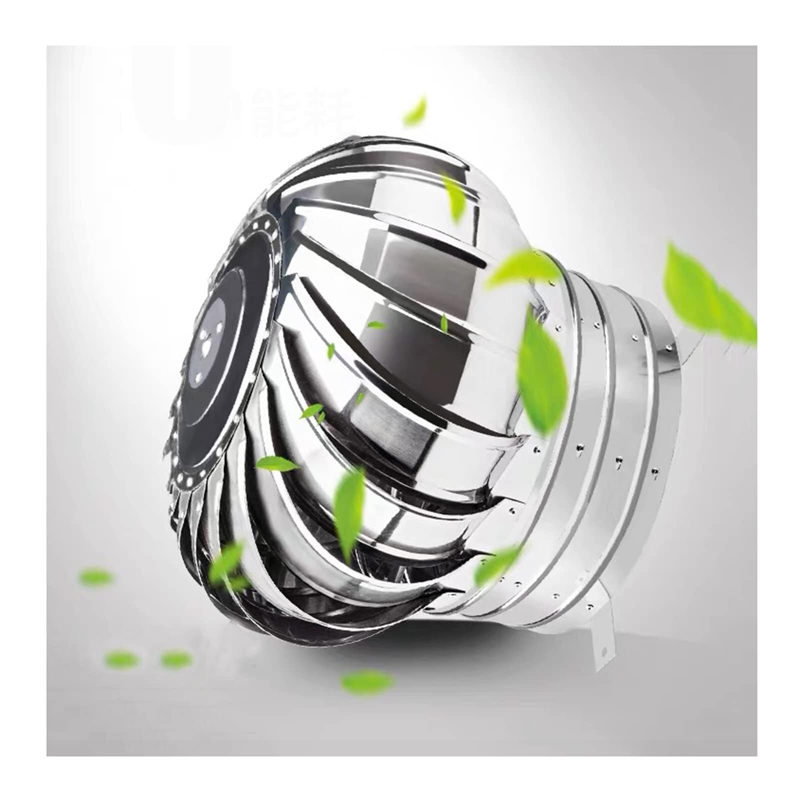 Chapeau de cheminee rotatif en acier inoxydable haute resistance