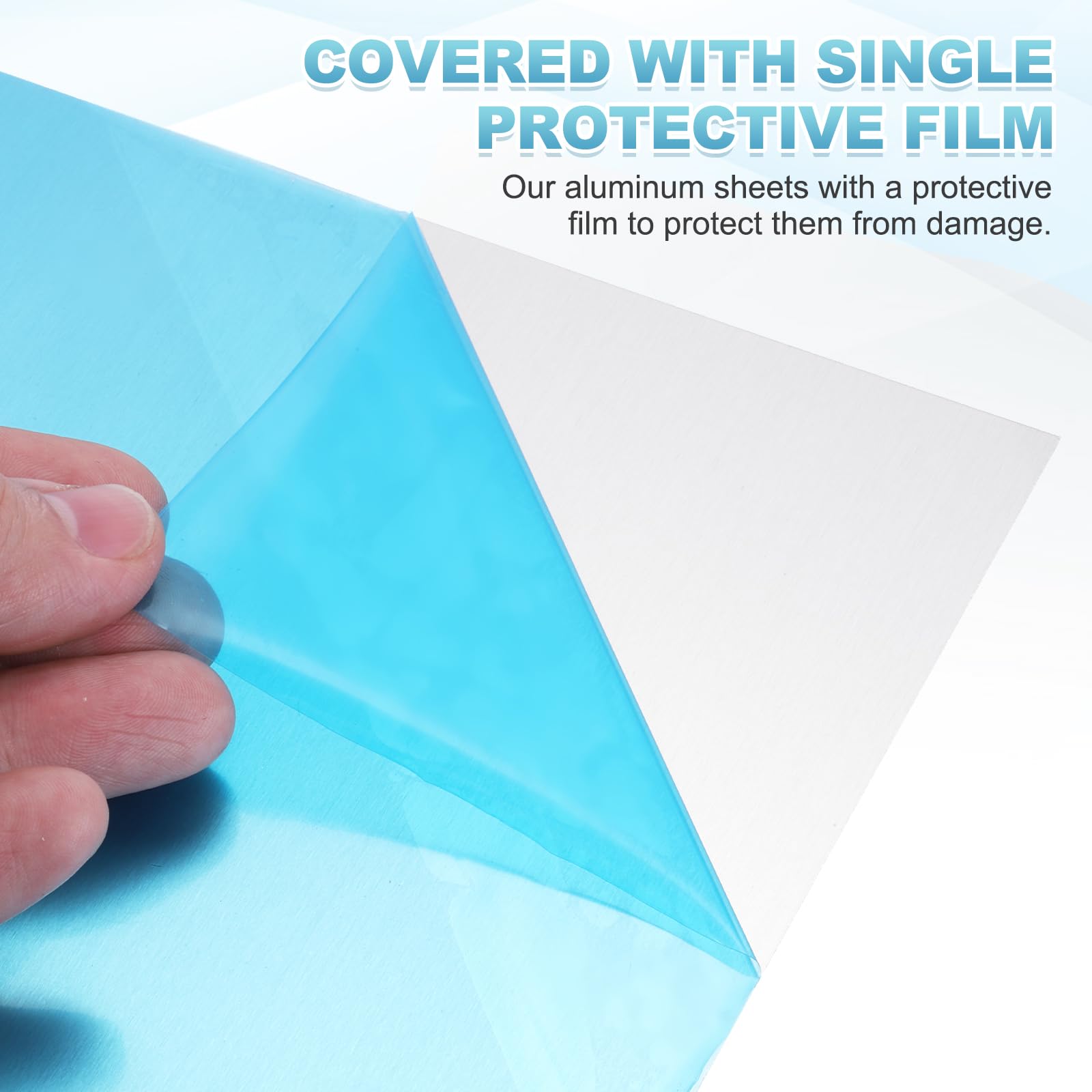 6061 Aluminum Sheet Metal - 2 Pcs, DIY Crafting -4