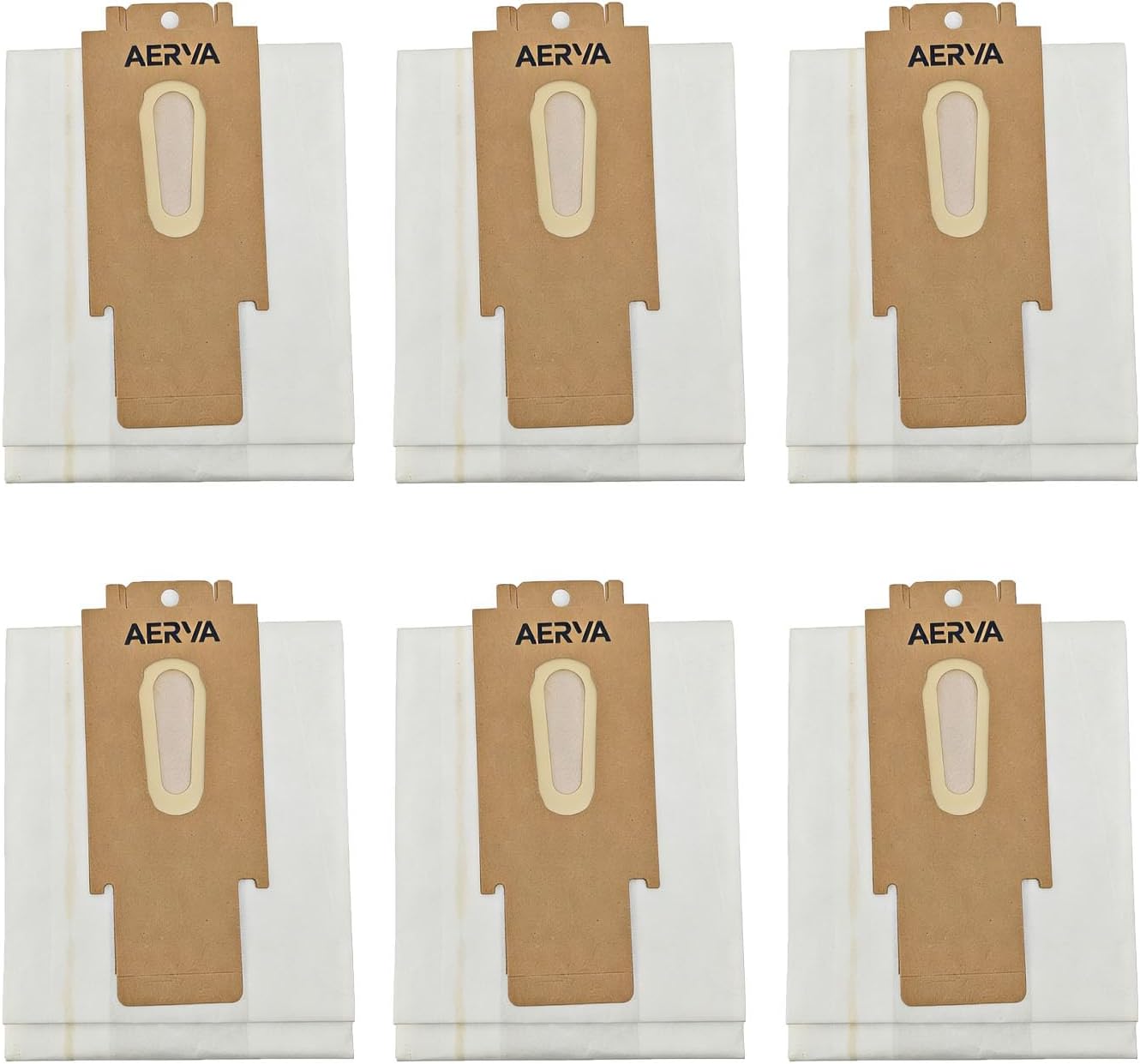 AERVA Vacuum Bags Replacement for Oreck Type CC XL XL2 XL7 XL21 Upright Vacuum Cleaner, Part # CCPK8DW, CCPK8, AK1CC6A 6 Pack