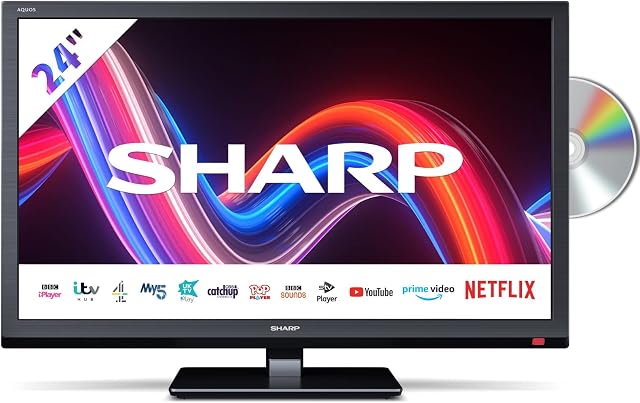 Sharp 24EE4KD 24" HD Ready Smart TV/DVD Combi