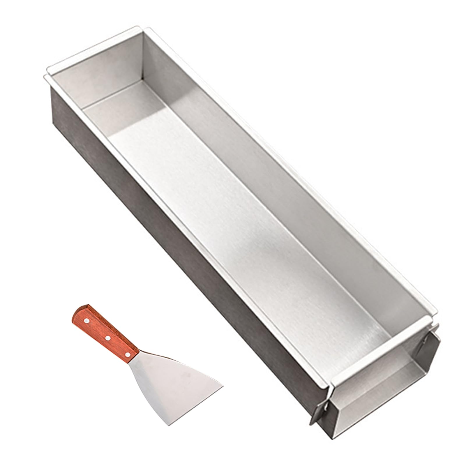 Molde de pastel de acero inoxidable para pastelería profesional, molde de mousse de metal, moldes de tiramisú con base extraíble