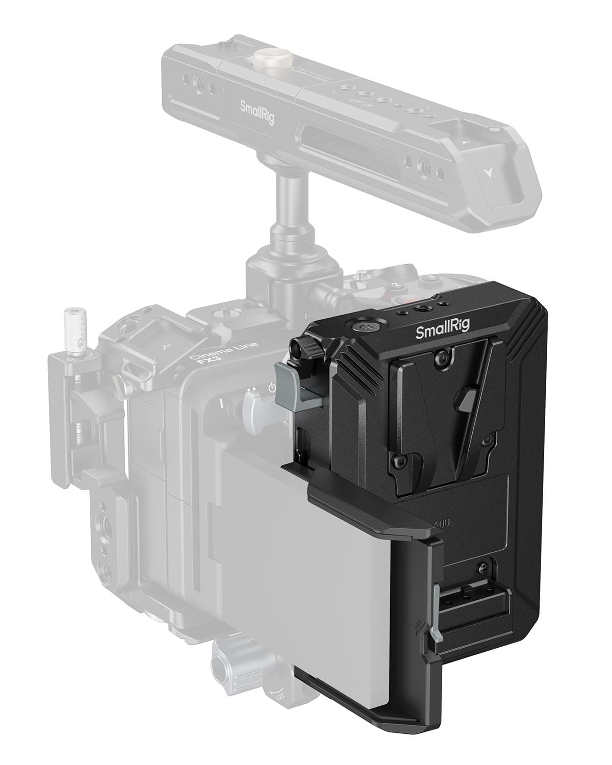 Amazon.com : SMALLRIG V Mount Battery Plate with LCD Screen