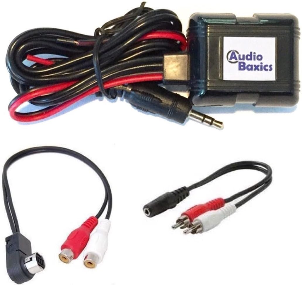 Bluetooth Wireless Car Stereo Radio Music Adapter for Alpine Ai-Net CDA TDA CD Changer Port