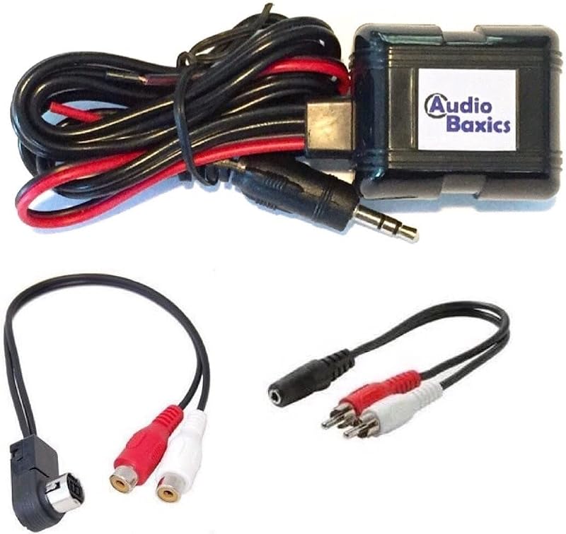 Bluetooth Wireless Car Stereo Radio Music Adapter for Alpine Ai-Net CDA TDA CD Changer Port