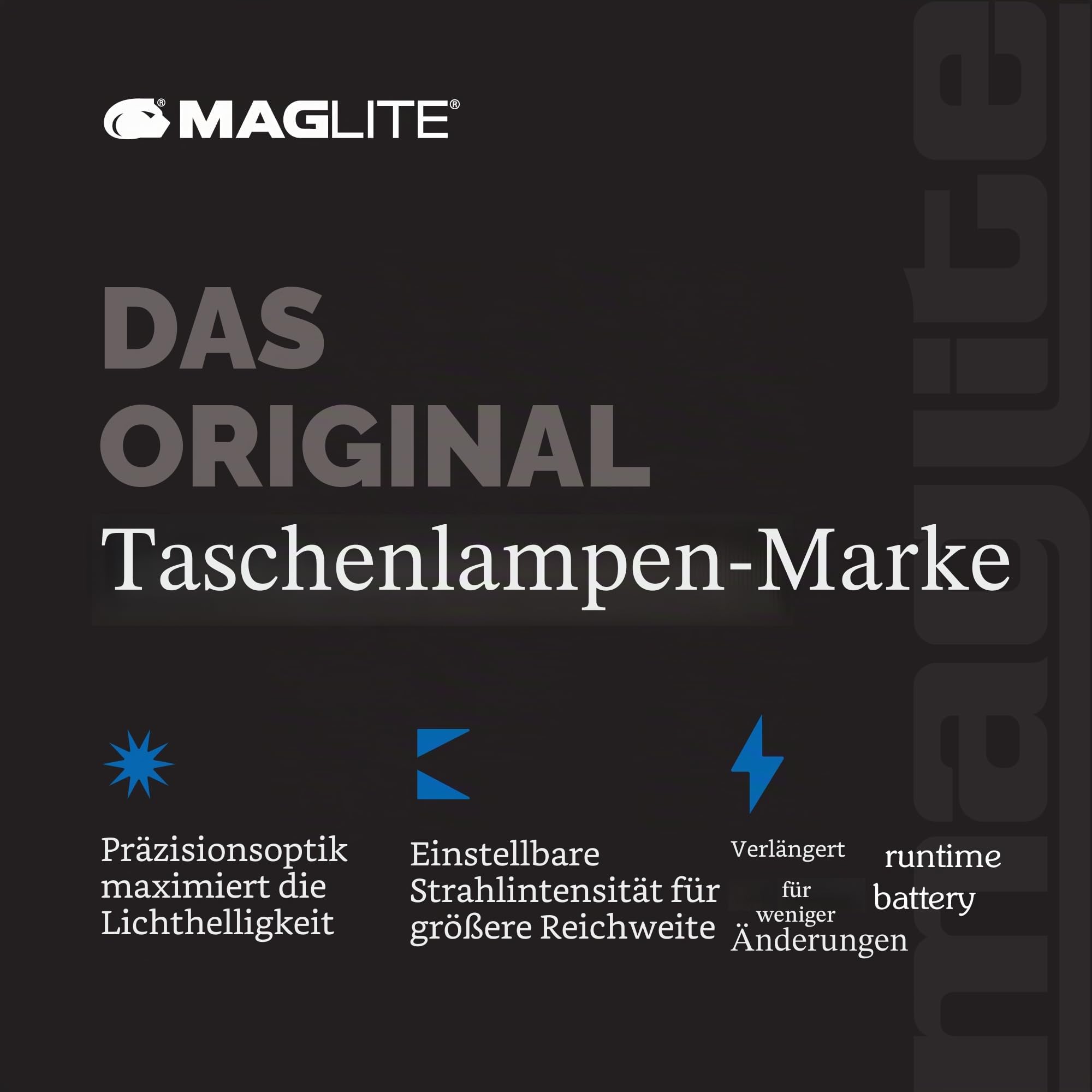 Maglite ML300L LED 3-Zellen D Display Box