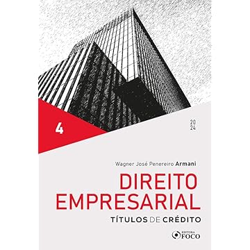 Capa do livro Direito Empresarial - Títulos de Crédito - 1ª Ed - 2024 - Volume 4