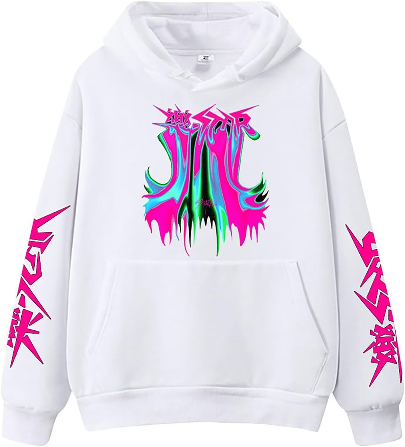 Outofgas SKZ Hoodie Rock Star Album Merch Pullover Felix Jisung Hyunjin Minho Bangchan Unisex Sweatshirt Top