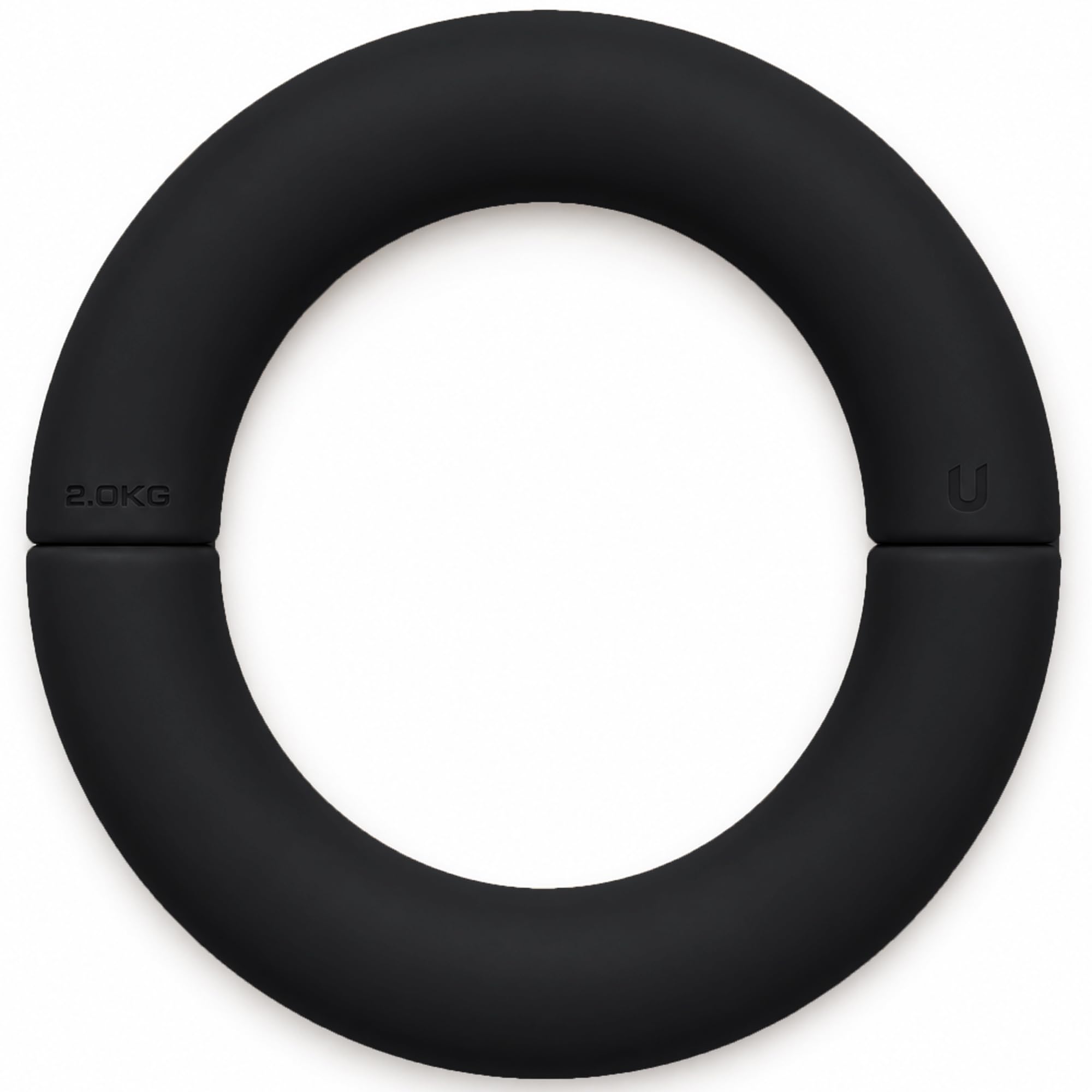 unycos - Coppia di Manubri Semicircolari e a Barra Rivestiti in Silicone