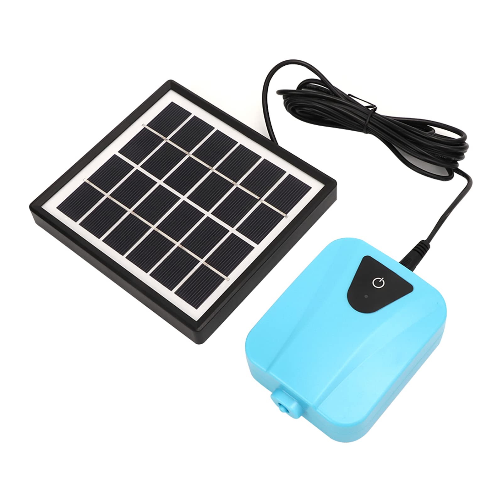 Pompe à Air Oxygénateur à énergie Solaire AP003, Aérateur Solaire pour Aquariums, Outil à Double Usage AC DC pour Aquariums, Pisciculteurs et Pêche