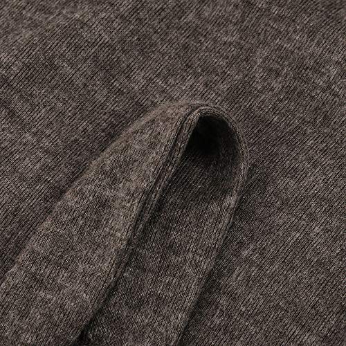 Sexy Off Shoulder Sweater Womens Casual Soft Long Sleeves O Neck Knot Side Twist Blouse Top T-Shirt Coffee