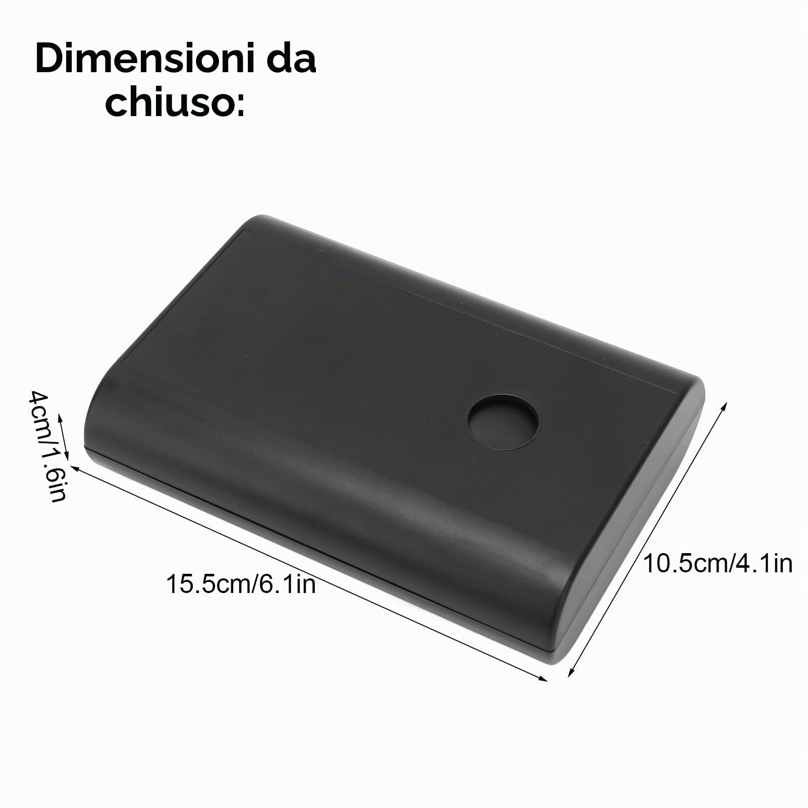 Scanner Diapositive e Negativi, Scanner Portatile Pieghevole per Pellicole da 35mm, Converti Negativi e Diapositive in Foto con Illuminazione a LED, per Smartphone