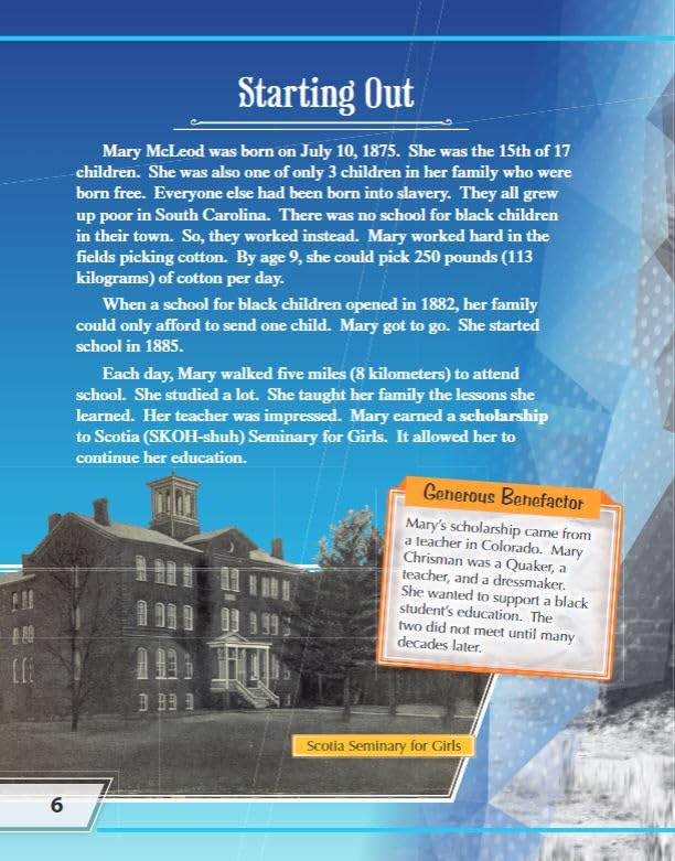 Mary McLeod Bethune: Education and Equality (Social Studies Readers) - Image 6
