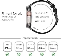 Vista 134 de WINGLE AP Luxury Bands for Apple Watch Band Ultra 3/2/1 Band Ultra 49mm Series 11 10 46mm 45mm 44mm 42mm SE 3/2/1 Series 9 8 7 6 5 4 3 2 1 Men
