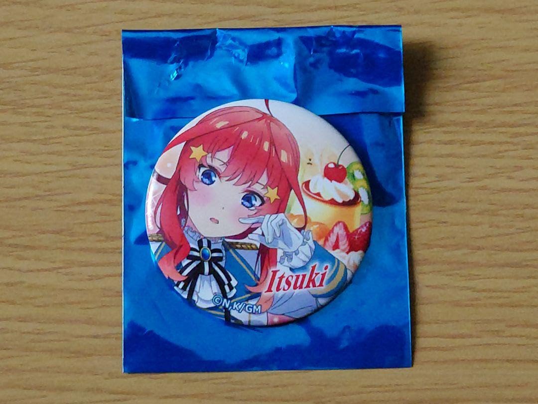 Amazon.co.jp: 五等分の花嫁 Anisugar プリン 缶バッジ 五月 : Toys