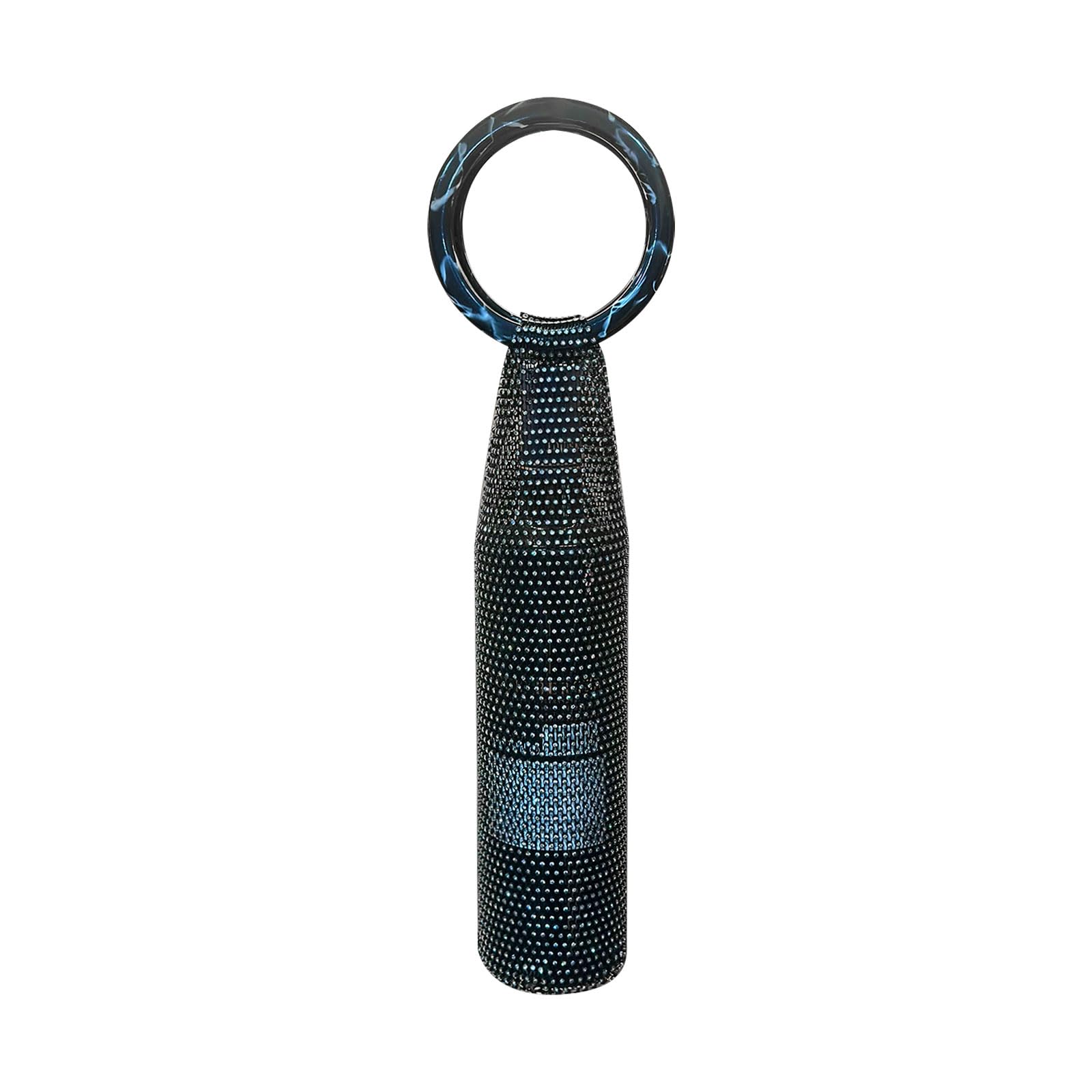 Tsophreniq Multi Functional Rhinestone Accented Holder with Handle for Outings Handcrafted Rhinestone
