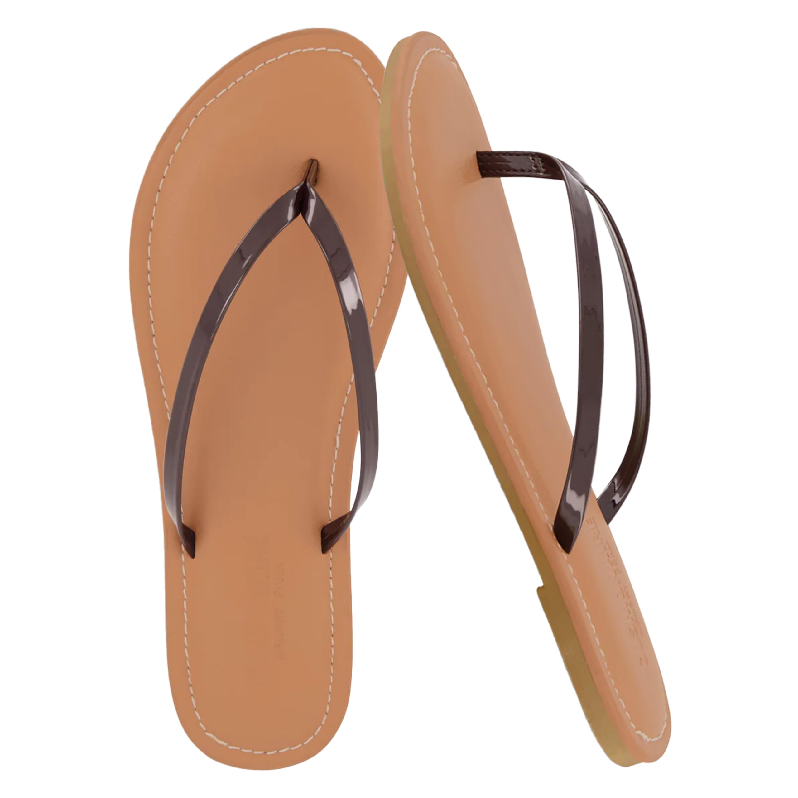 CUSHIONAIRE Cora Flip Flops for Women | Vacation Beach Essentials | Casual Women Footwear Sandals with Wide Widths Available