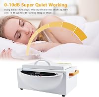 Sterilizator cu aer cald Mocoli, 500 W, 2 l, 250°C, pentru instrumente de coafură și manichiură, cu cronometru și indicator luminos 4